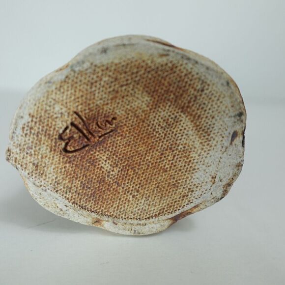 Pottery Vase Foliage Signed - Picture 8 of 8